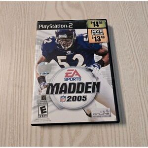 Madden NFL 2005 - Playstation 2 PS2 Game - With Manual